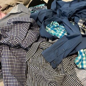 Men's Dress Shirt 10 item bundle